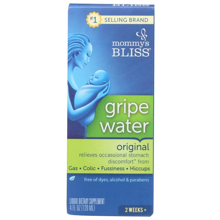 MOMMY'S BLISS: Gripe Water Unflavored, 4 oz