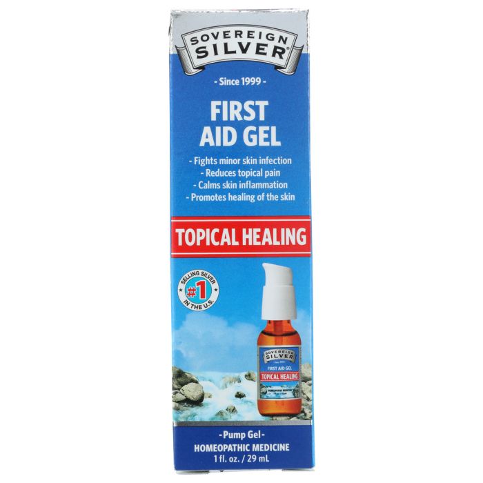 SOVEREIGN SILVER: Silver First Aid Gel, 1 oz