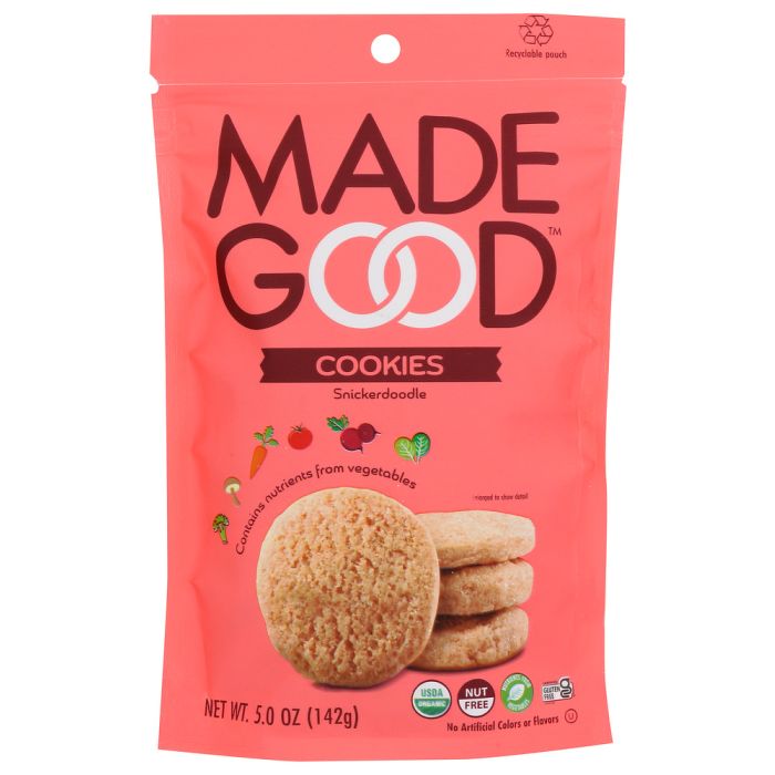 MADEGOOD: Cookie Snickerdoodle Org, 5 oz