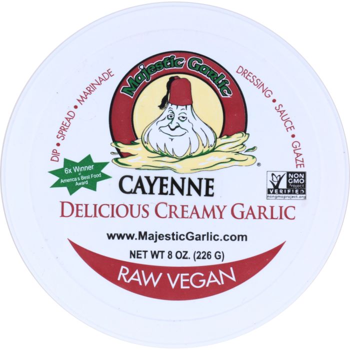 MAJESTIC GARLIC INC: Spread Cayenne Garlic, 8 oz