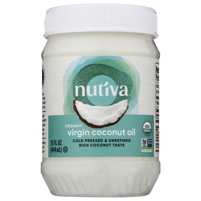 NUTIVA: Organic Virgin Coconut Oil, 15 oz