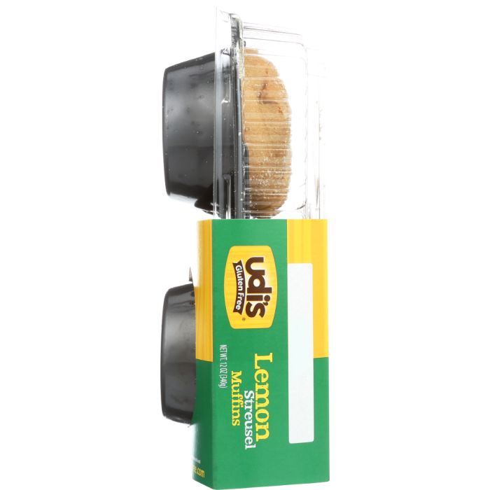 UDIS: Gluten Free Lemon Streusel Muffins, 12 oz