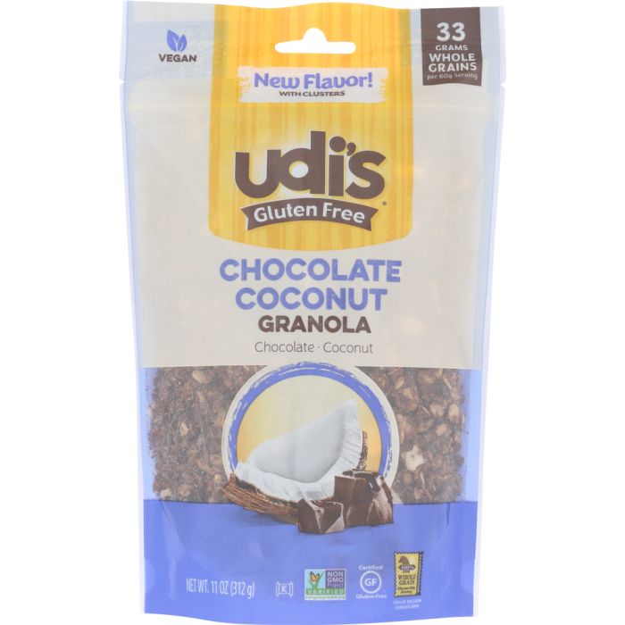 UDIS: Chocolate Coconut Granola Gf, 11 oz