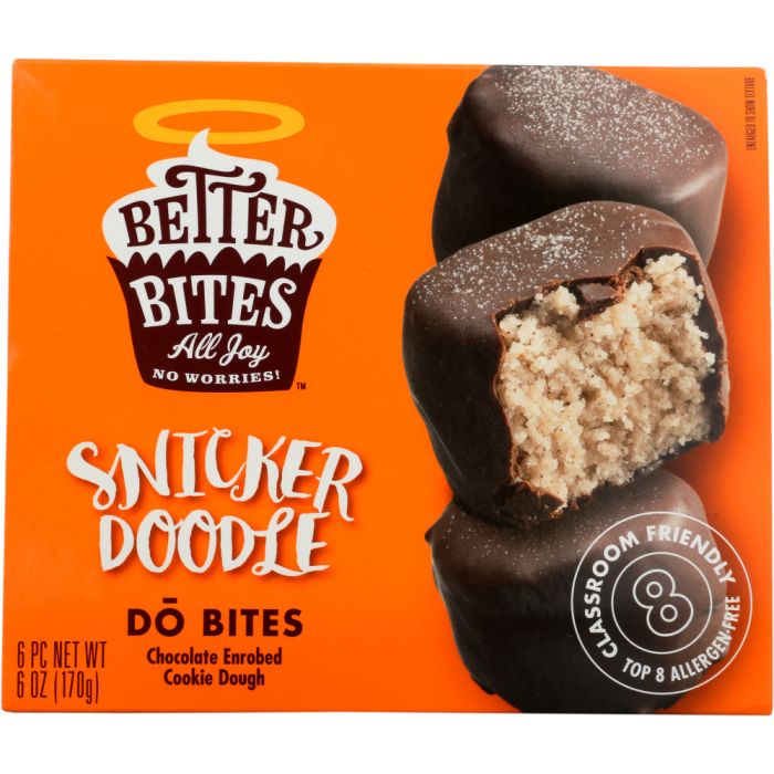 BETTER BITES: Snickerdoodle Do Bites 6-pack, 6 oz