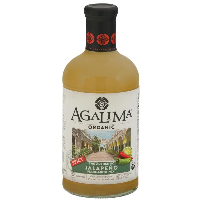 AGALIMA: Spicy Jalapeno Margarita Mix, 33.8 fo