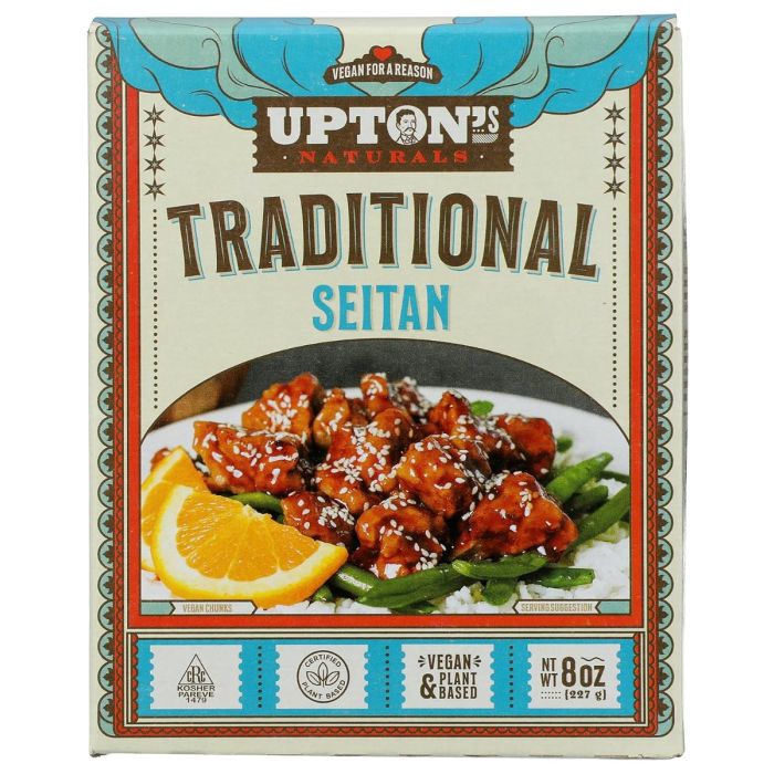 UPTONS NATURALS: Traditional Seitan, 8 oz