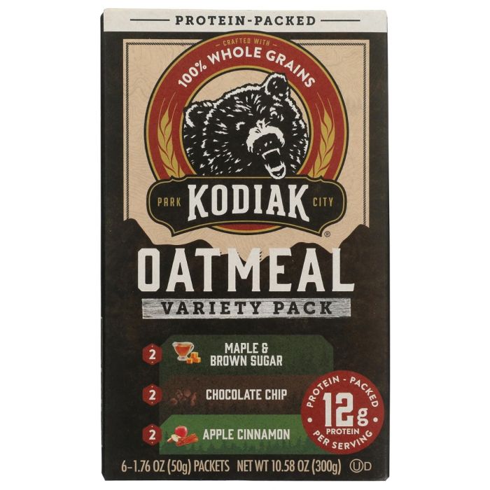 KODIAK: Oatmeal Packet Variety Pack, 10.58 oz