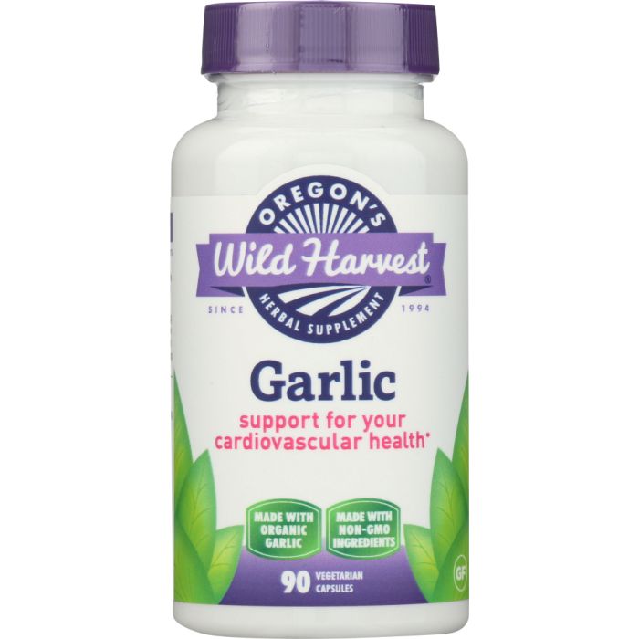 OREGONS WILD HARVEST: Garlic Organic, 90 cp