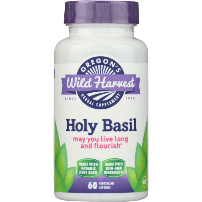 OREGONS WILD HARVEST: Holy Basil Organic, 60 vc