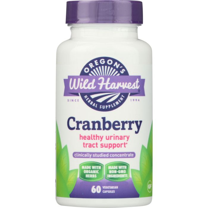 OREGONS WILD HARVEST: Cranberry Organic, 60 cp