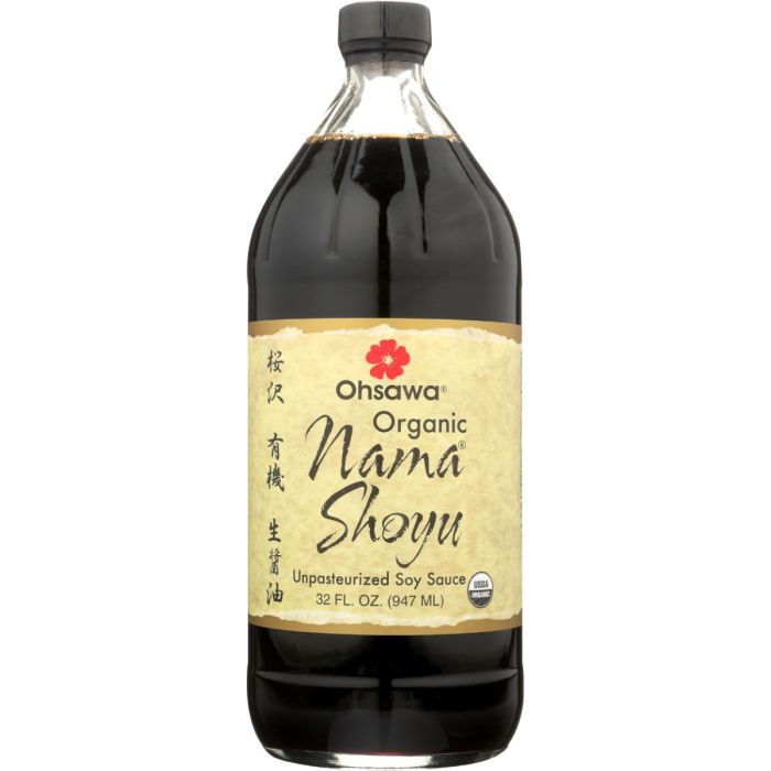 OHSAWA: Organic Nama Shoyu Soy Sauce, 32 oz