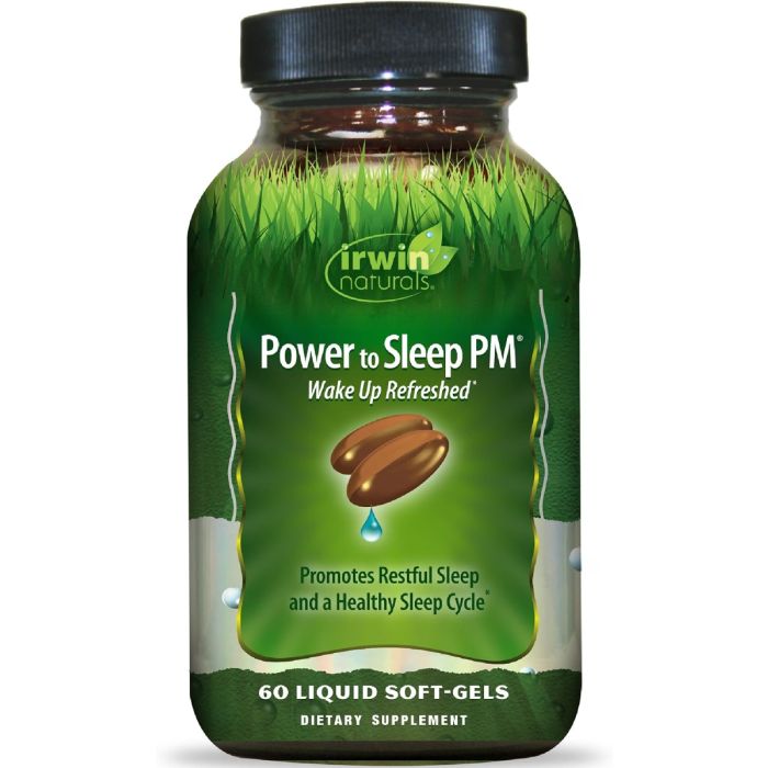 IRWIN NATURALS: Power to Sleep PM Wake Up Refreshed, 60 sg