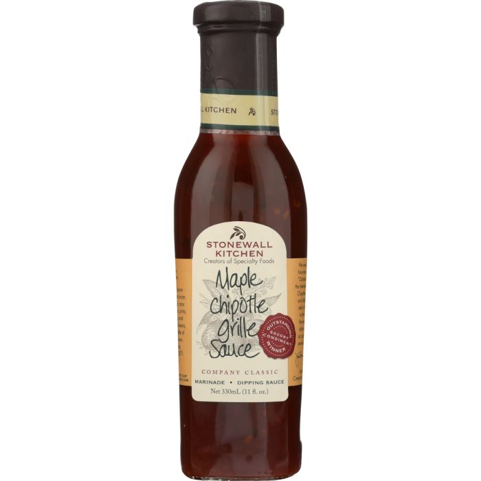 STONEWALL KITCHEN: Maple Chipotle Grille Sauce, 11 oz