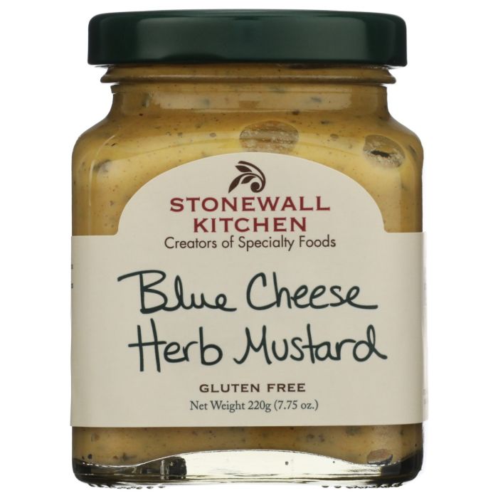 STONEWALL KITCHEN: Blue Cheese Herb Mustard, 7.75 oz