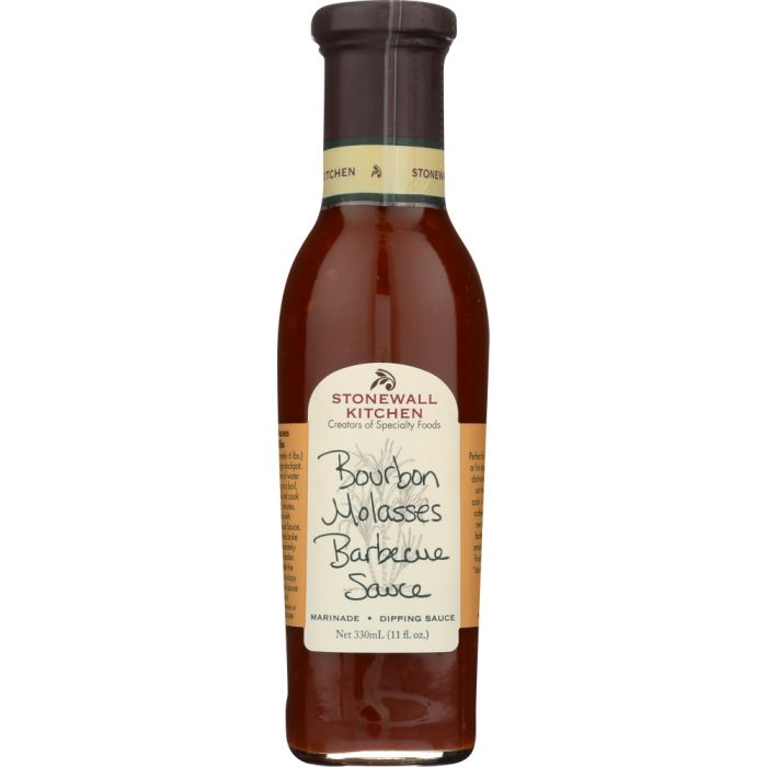 STONEWALL KITCHEN: Bourbon Molasses Barbecue Sauce, 11 fo