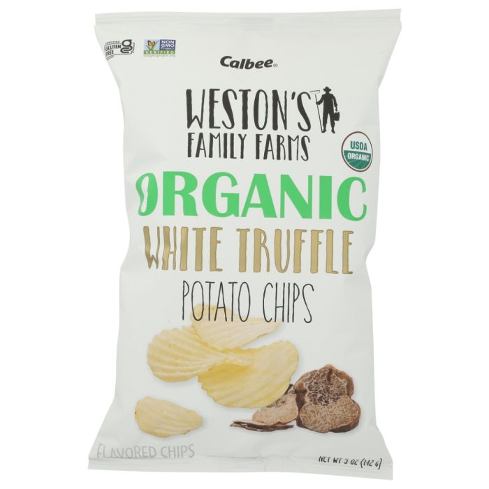 WESTONS FAMILY FARMS: Organic White Truffle Potato Chips, 5 oz