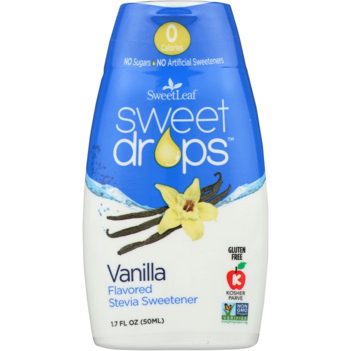 SWEETLEAF STEVIA: Vanilla Stevia Sweet Drops, 1.7 oz