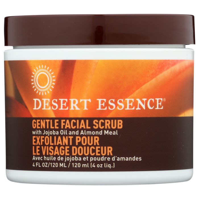 DESERT ESSENCE: Gentle Stimulating Facial Scrub, 4 oz