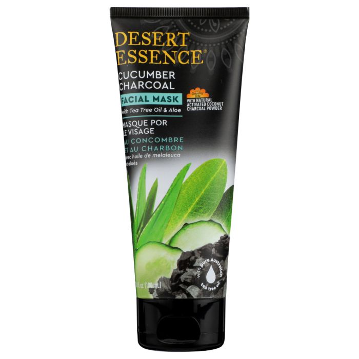 DESERT ESSENCE: Mask Facial Ccmbr Aloe, 3.4 fo