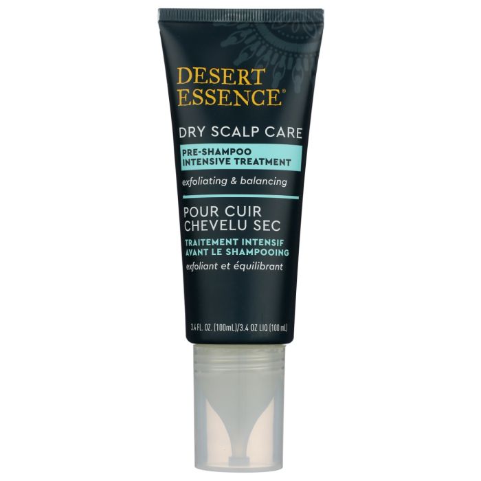 DESERT ESSENCE: Dry Scalp Care Pre-Shampoo Intensive Treatment, 3.4 fo