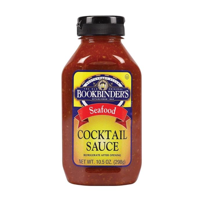 BOOKBINDERS: Cocktail Sauce, 10.5 oz