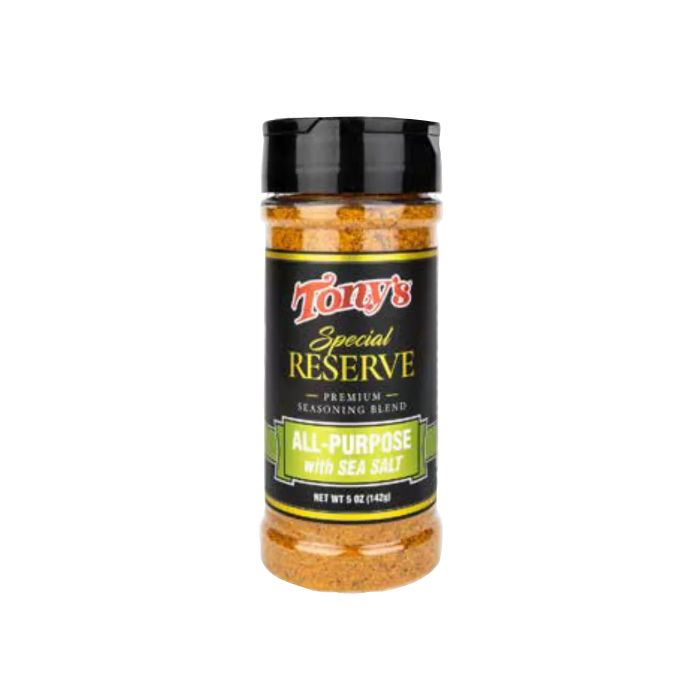 TONY CHACHERE'S: Special Reserve All Purpose With Sea Salt Seasoning Blend, 5 oz