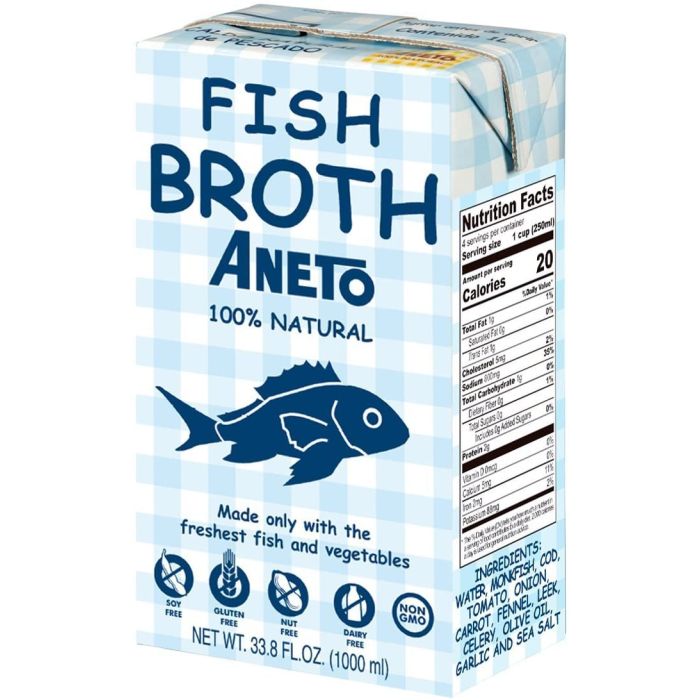 ANETO: Broth Fish, 1 lt