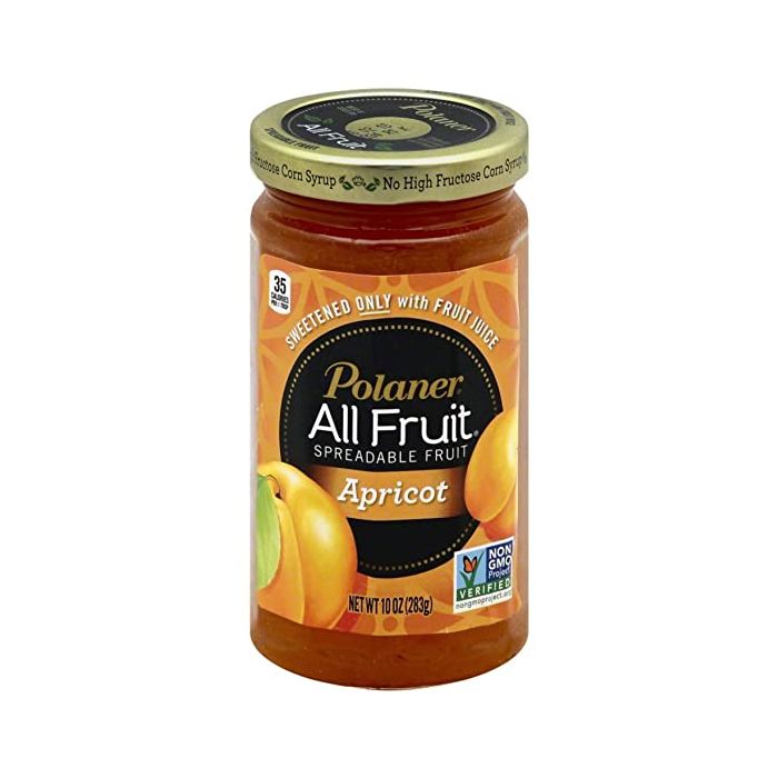 POLANER: Fruit Sprd Apricot, 10 oz