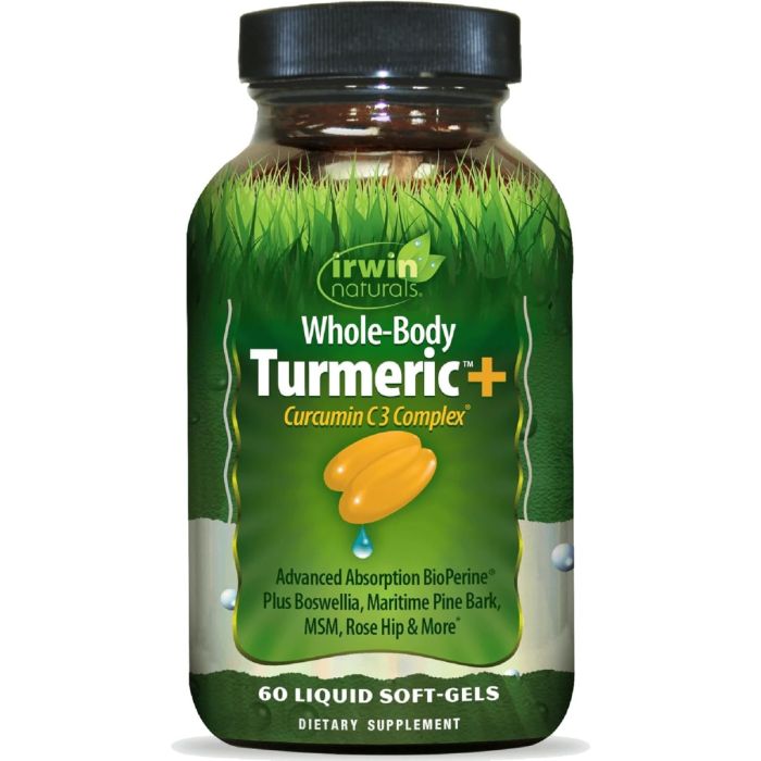 IRWIN NATURALS: Whole Body Turmeric Extra, 60 sg