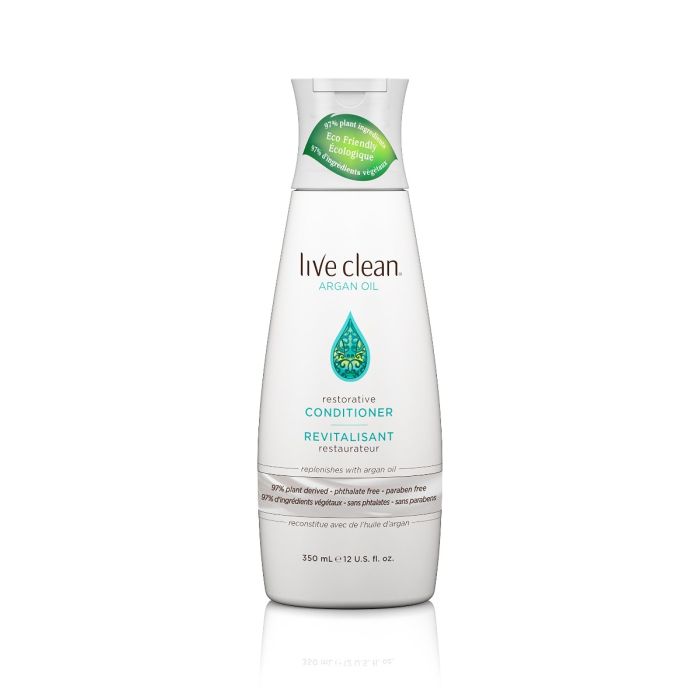 LIVE CLEAN: Shampoo Argan Oil, 12 oz