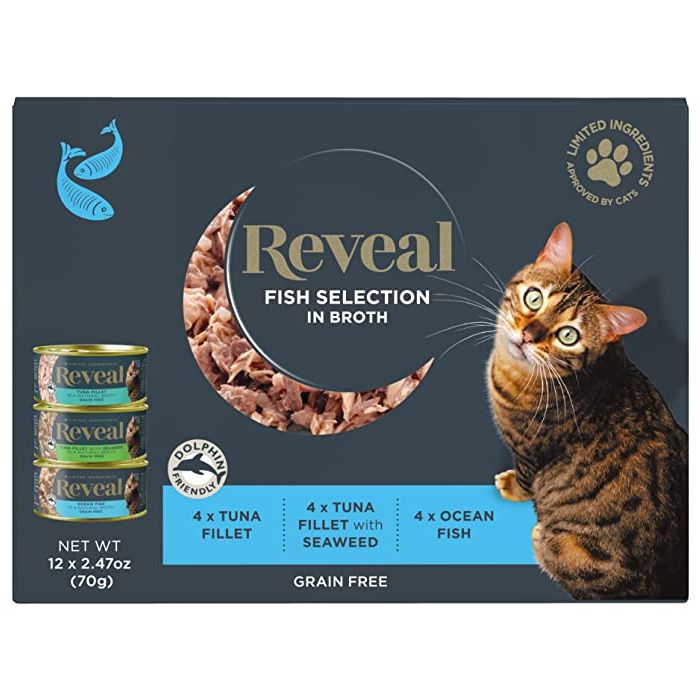 REVEAL: Fish Selection Mp Cat Can, 12 pk