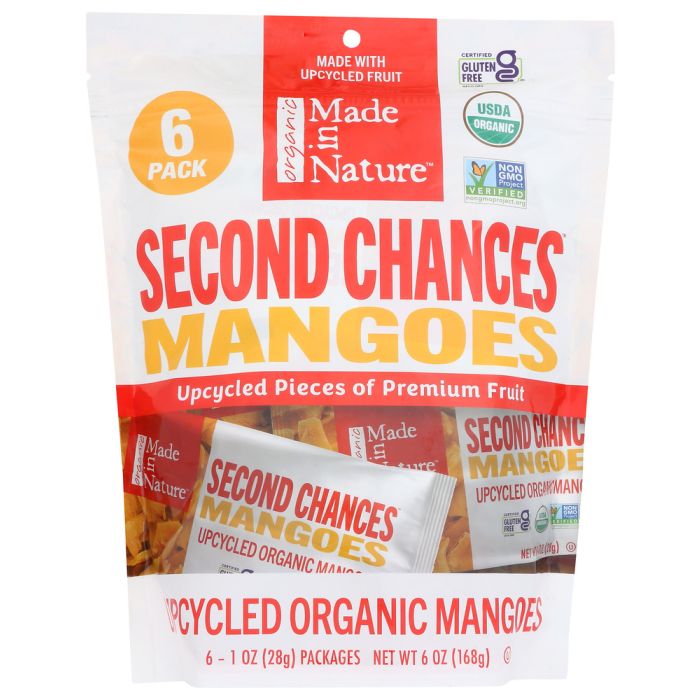 MADE IN NATURE: Mango 2Chances Dried Fruit Organic, 6 oz