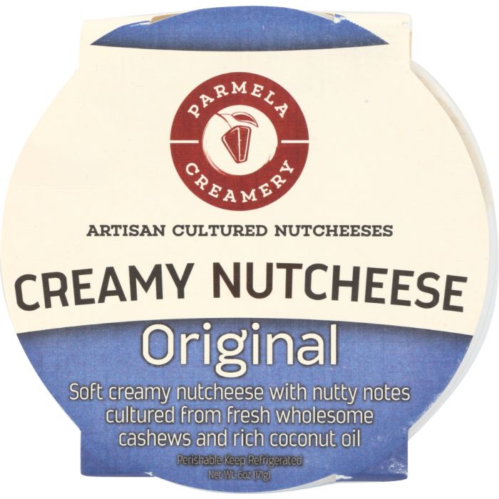 PARMELA CREAMERY: Creamy Nutcheese Spread Original, 6 oz