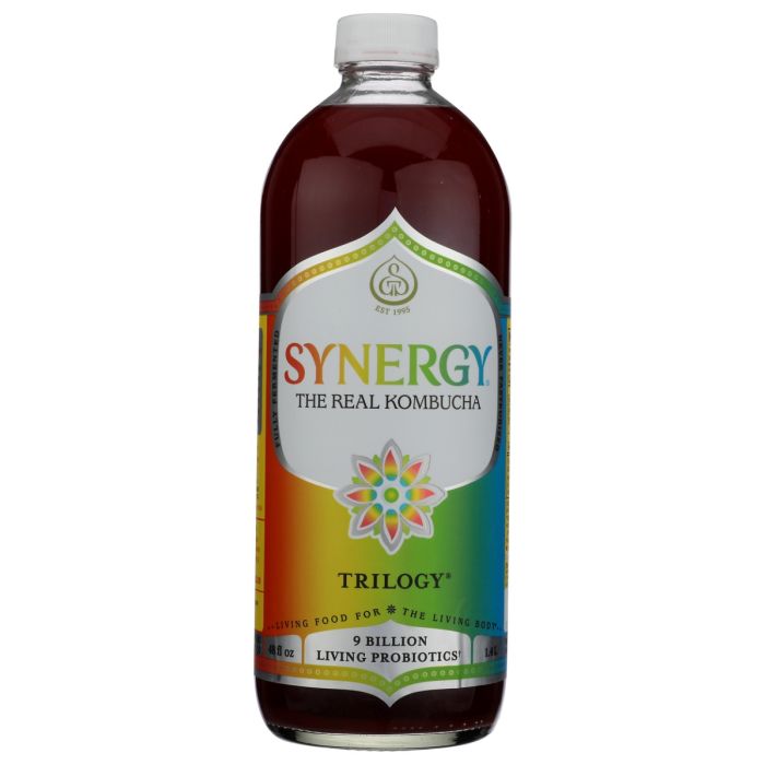 GT’S LIVING FOODS: Organic Kombucha Synergy Trilogy, 48 oz