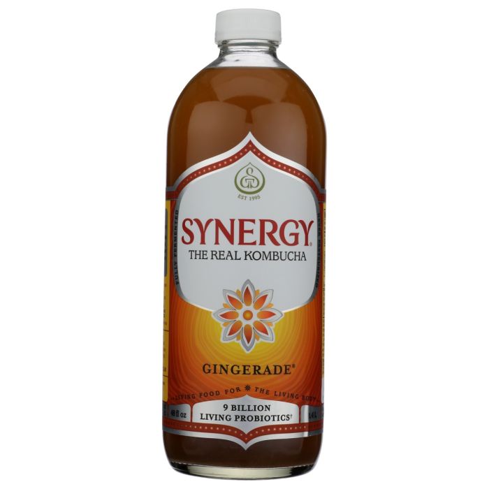 GT’S LIVING FOODS: Gingerade Kombucha, 48 oz
