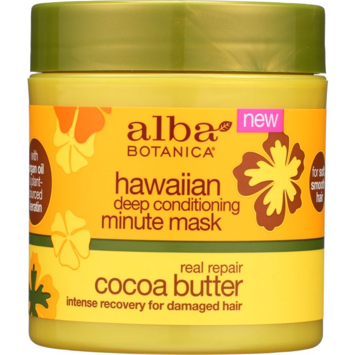 ALBA BOTANICA: Mask Conditioning Cocoa Butter, 5.5 oz