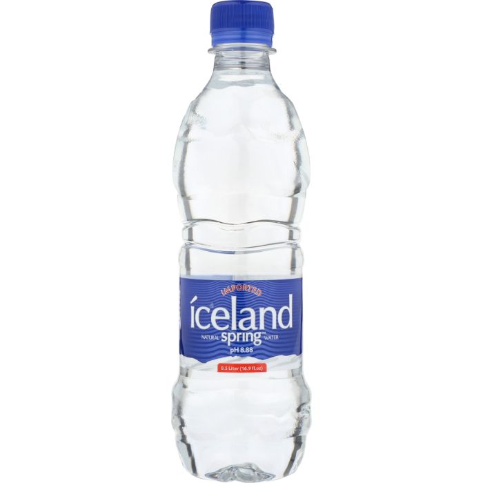 ICELAND SPRING: Natural Spring Water, 16.9 fo