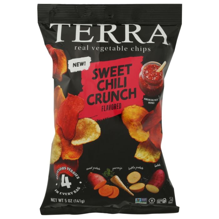 TERRA CHIPS: Sweet Chili Crunch Vegetable Chips, 5 oz