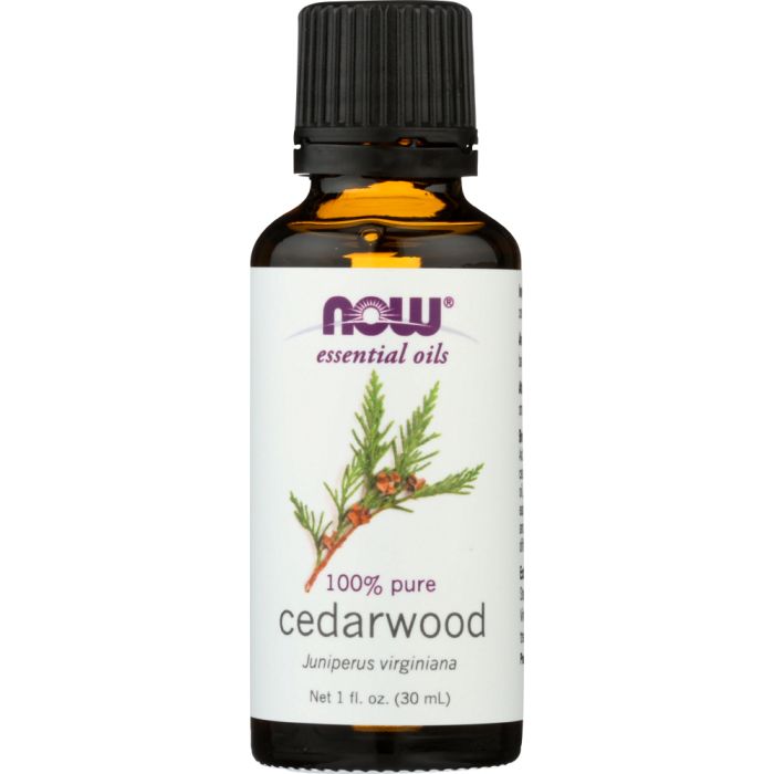 NOW: Cedarwood Essential Oils, 1 oz