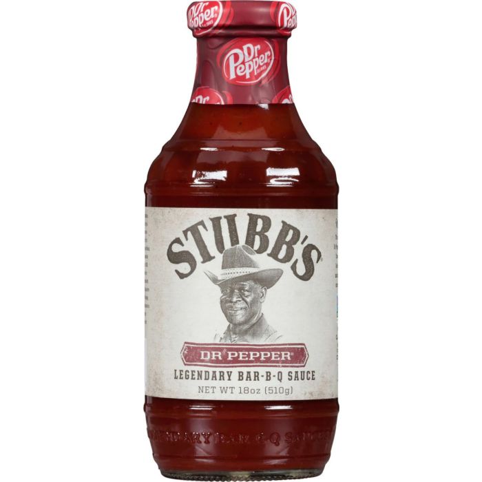 STUBBS: Dr Pepper Bbq Sauce, 18 oz