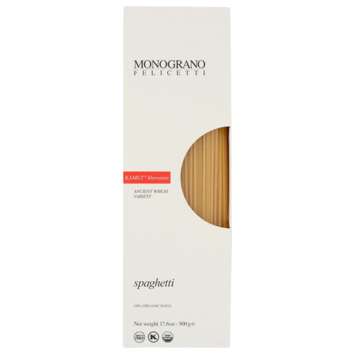 MONOGRANO FELICETTI: Organic Kamut Spaghetti, 17.6 oz