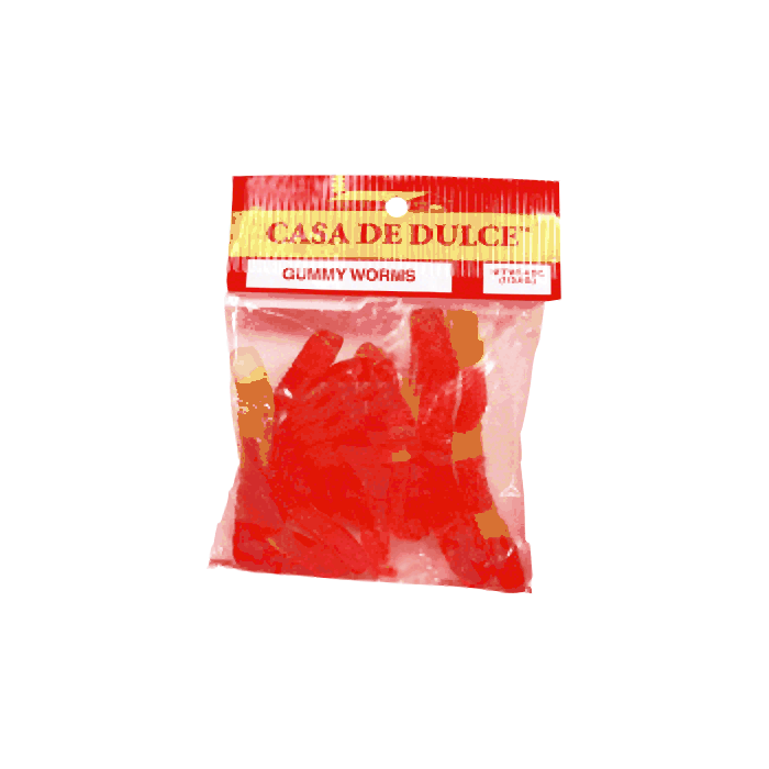 CASA DE DULCE: Gummy Worms, 5 oz