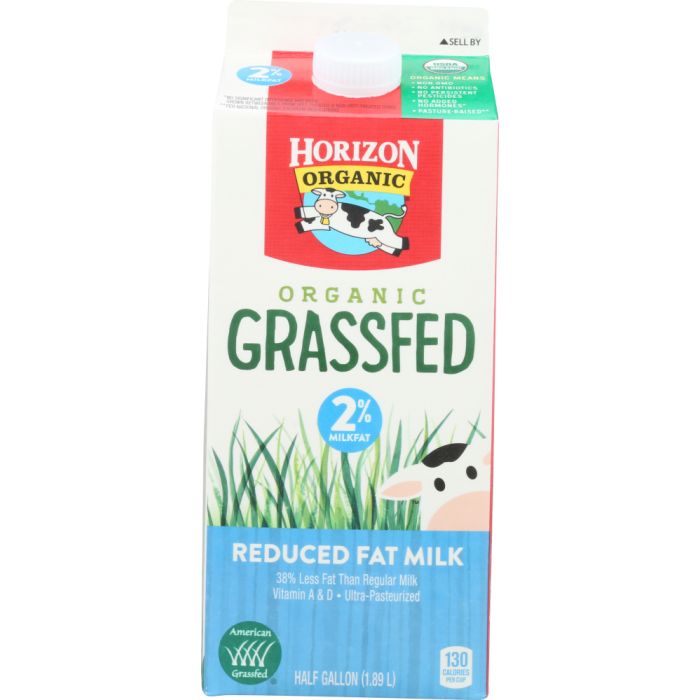 HORIZON: Organic Grassfed Reduced Fat Milk, 64 oz