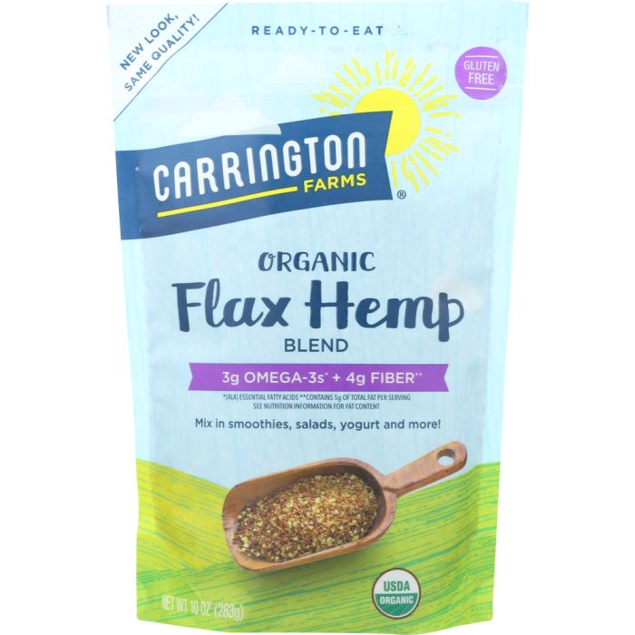 CARRINGTON FARMS: Organic Flax Hemp Blend, 10 oz