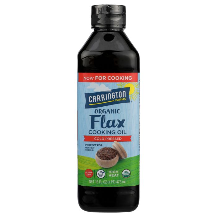 CARRINGTON FARMS: Organic Flax Cooking Oil, 16 fo