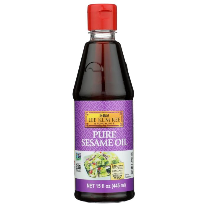 LEE KUM KEE: Pure Sesame Oil, 15 oz