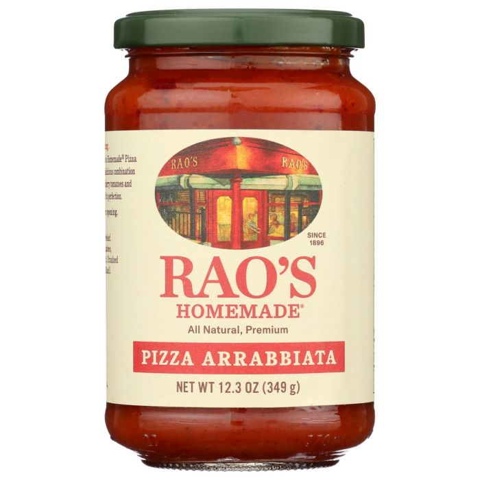 RAOS: Pizza Arrabbiata Sauce, 12.3 oz