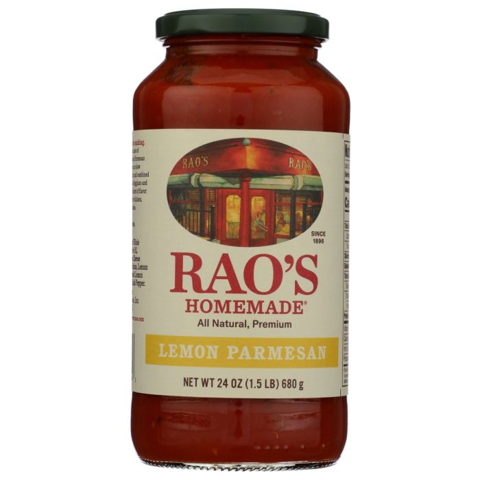 RAOS: Lemon Parmesan Sauce, 24 oz