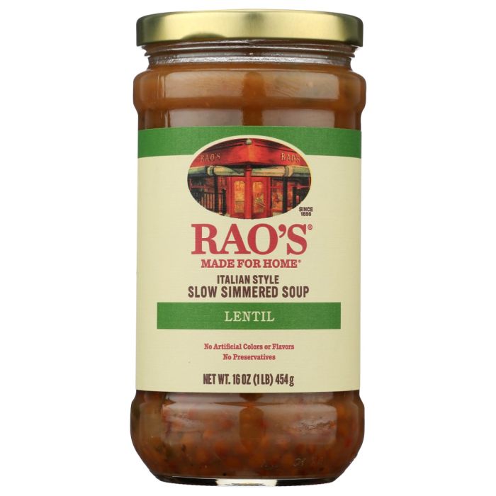 RAOS: Italian Style Lentil Soup, 16 oz