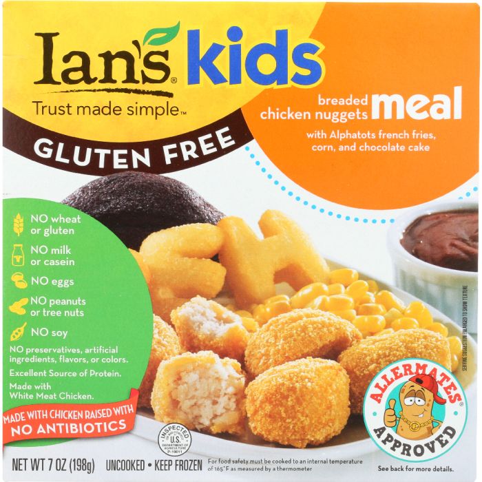 IAN'S NATURAL FOODS: Chicken Nuggets Kids Meal, 7 oz